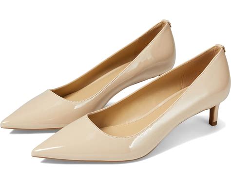 michael kors blauwe pumps|michael kors kitten heel pump.